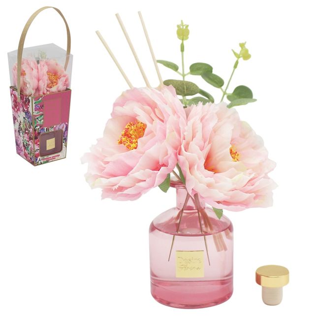 Desire Diffuser with Flowers - Peony