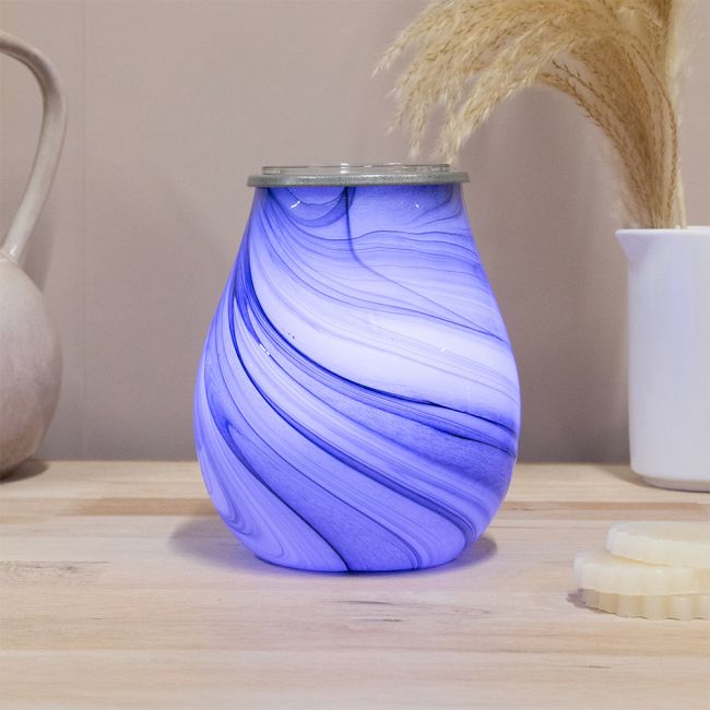 Colour Changing Aroma Lamp - Marble