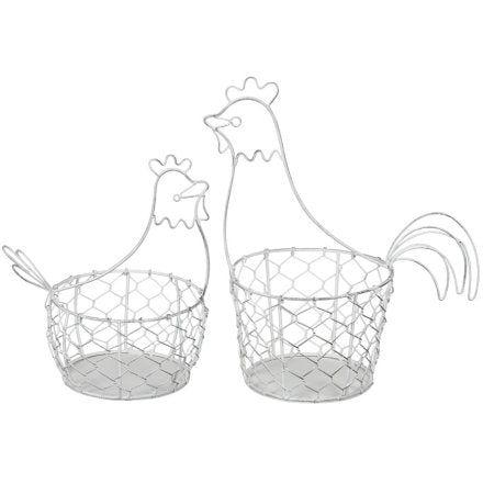 Chicken Storage Basket, Set 2