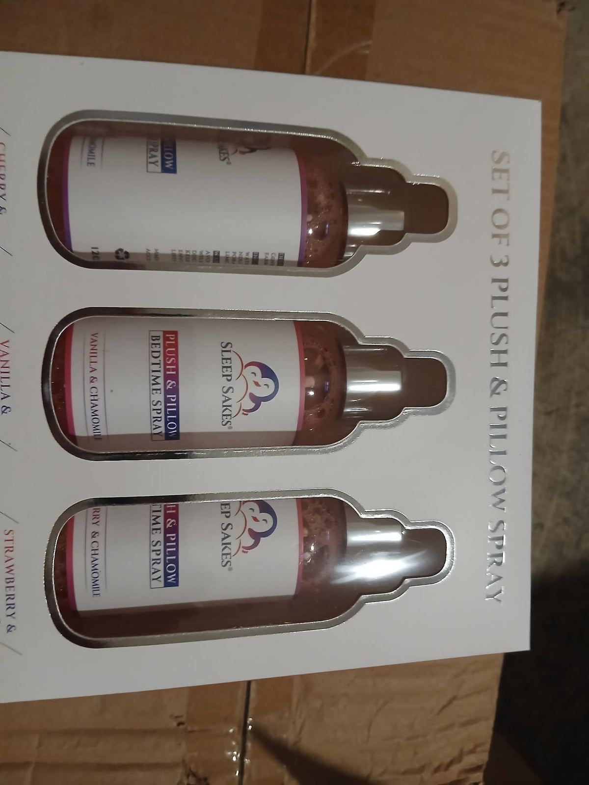 pillow sprays 24 avalible