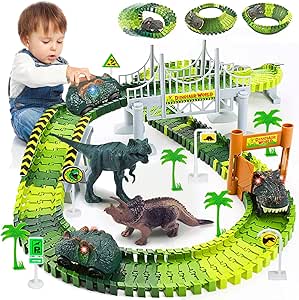 Dinosaur Race Track Toys,