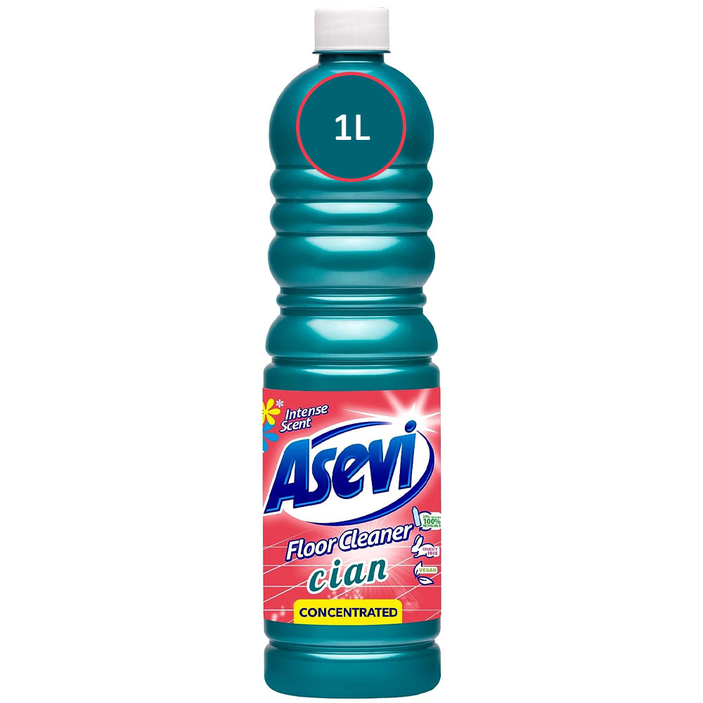 Asevi Floor Cleaner Concentrated Cian 1L