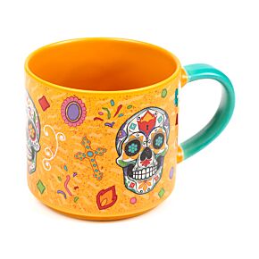 Large Porcelain Mug - Day of the Dead