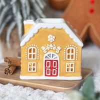 Candy Cane Gingerbread House Oil Burner and Wax