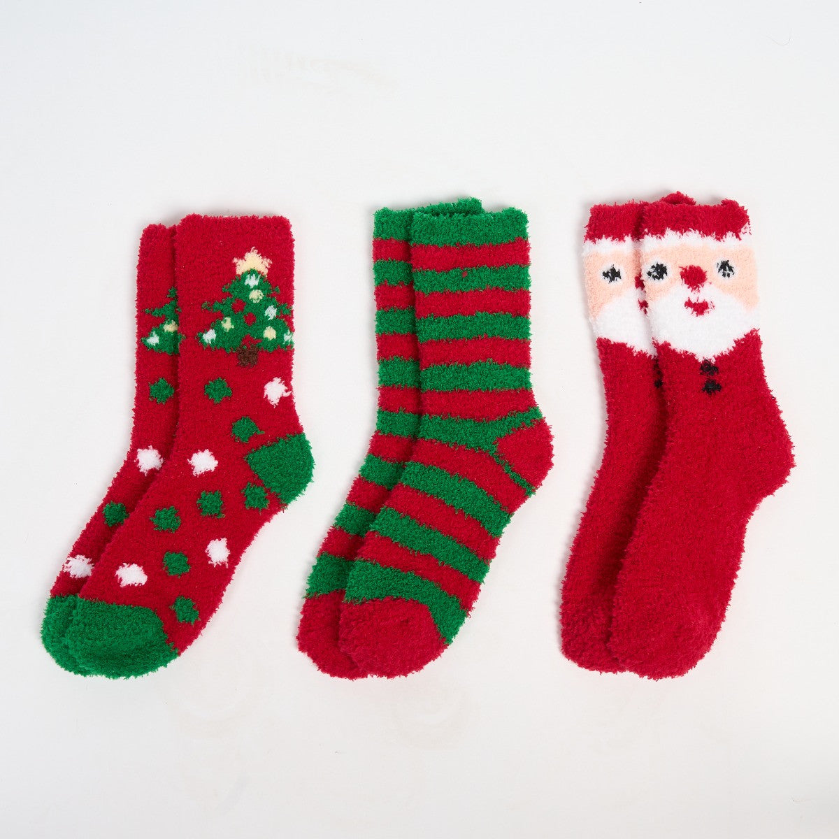 Christmas Novelty Socks, Multi - 3 Pack