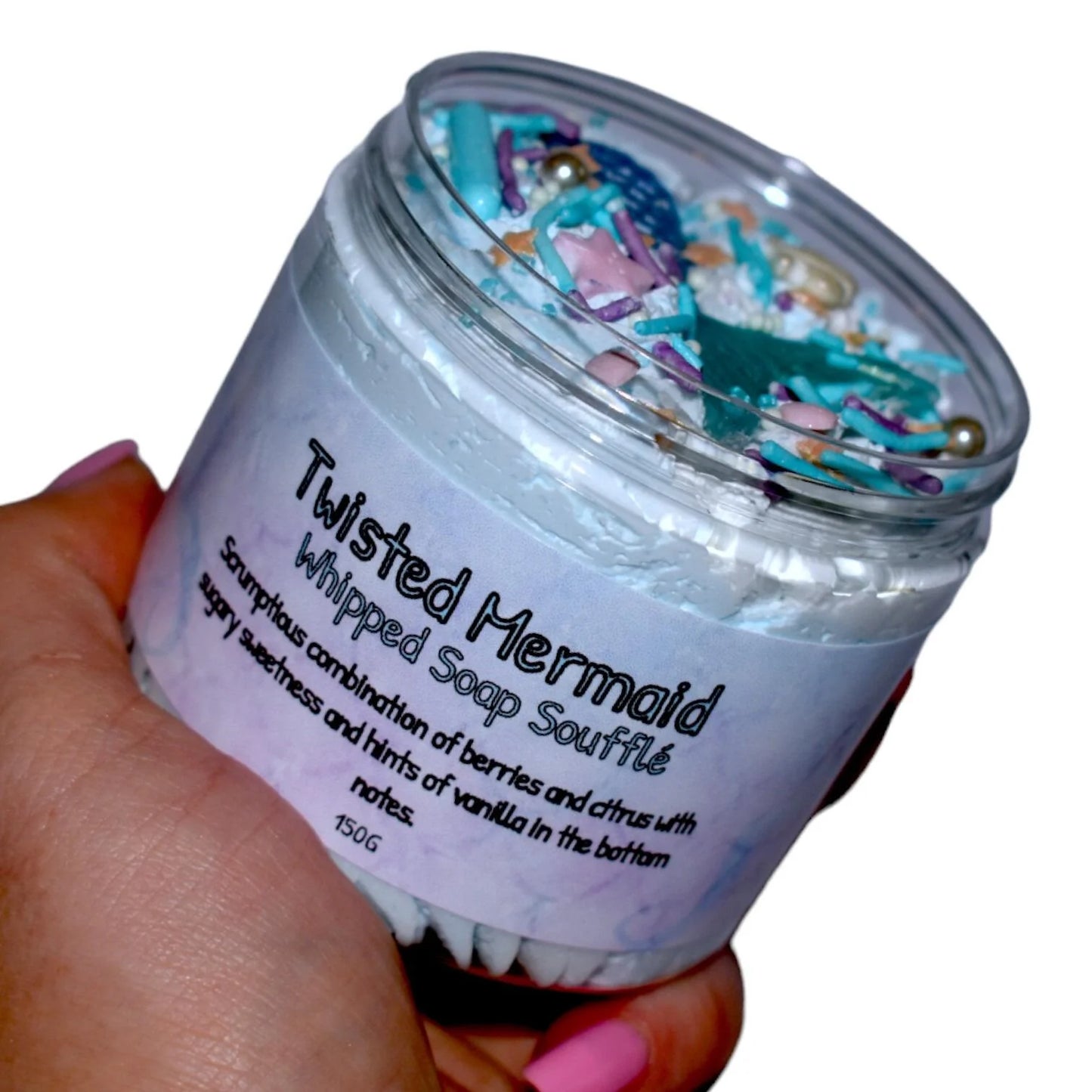 Twisted Mermaid Whipped Soap soufflé