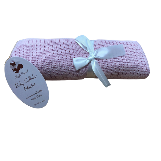 Cellular Blanket - Pink