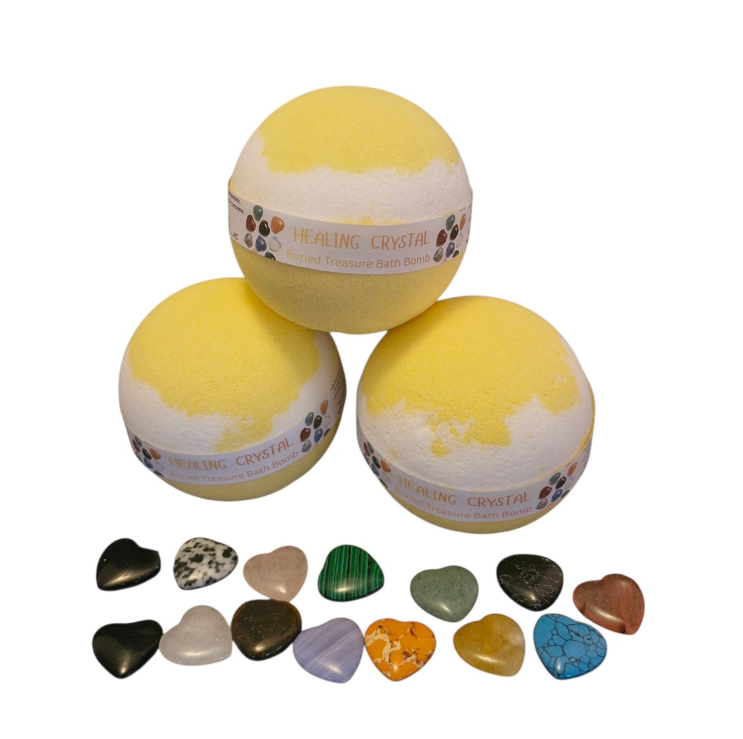Healing Crystal Buried Treasure Bath Bombs