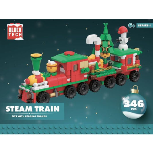 Christmas Block Train 346pc