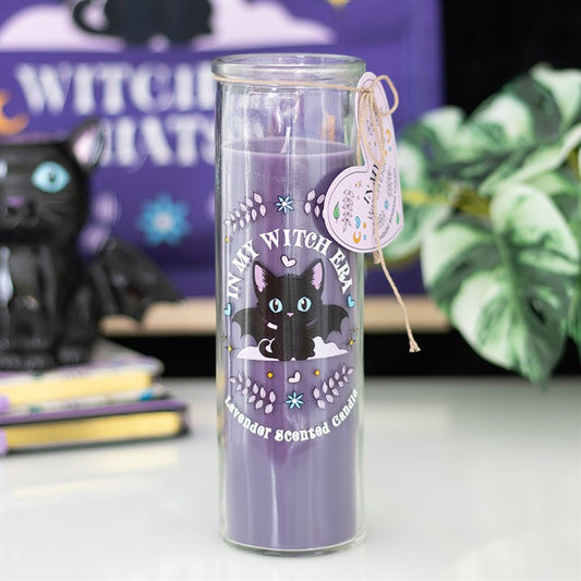 Whiskers and Wings Lavender Tube Candle