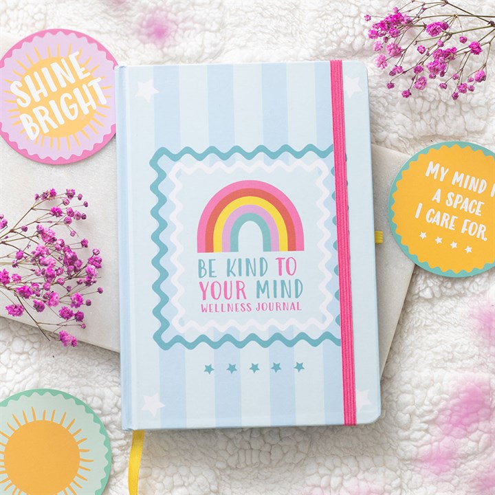 Be Kind to Your Mind A5 Wellness Journal with Citrine