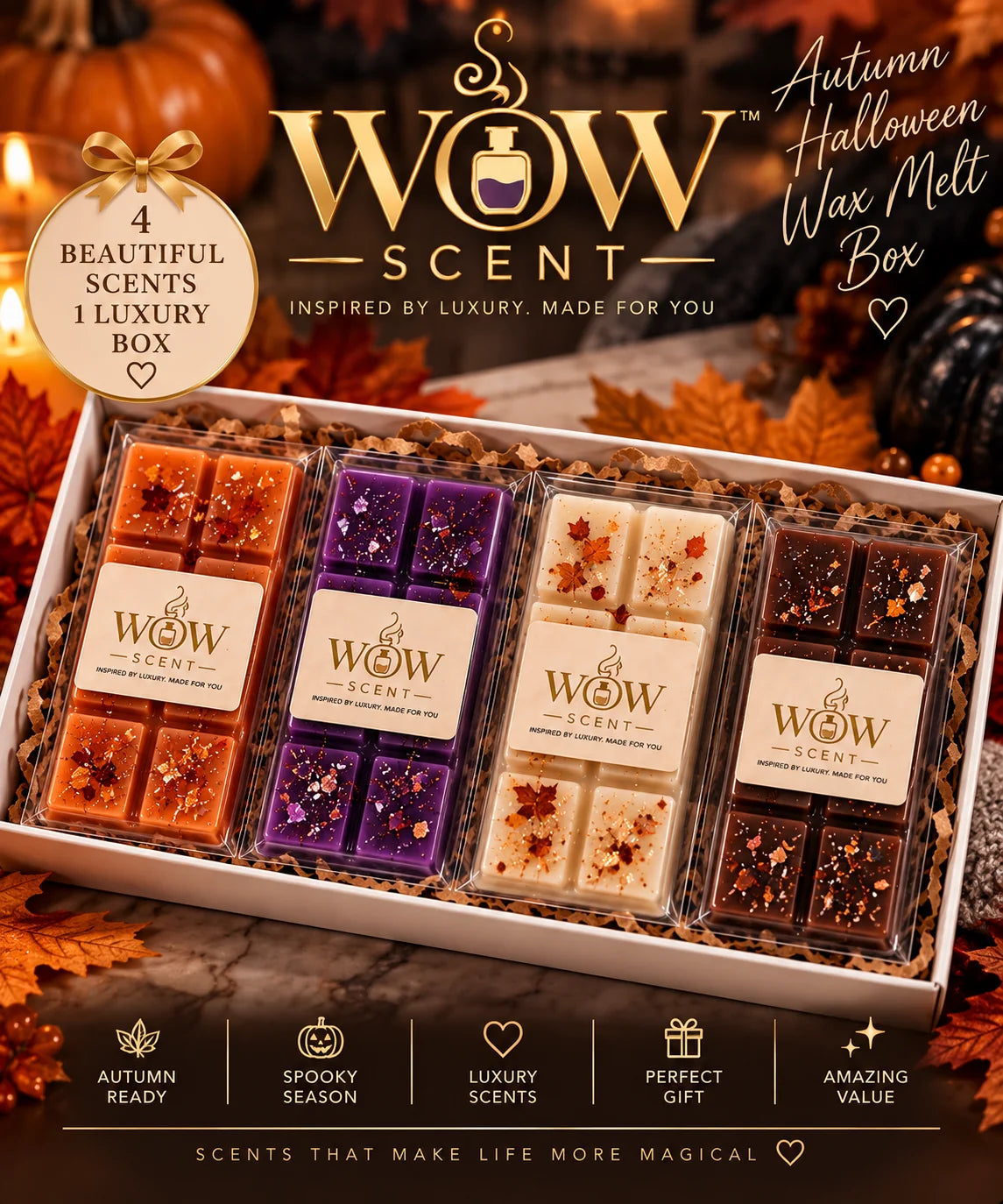 Autumn & Halloween Wax Melt Box