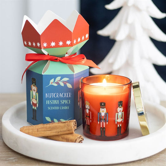 . Nutcracker Festive Spice Candle