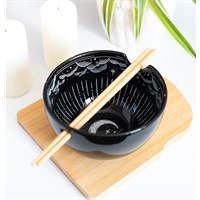Spellbound Sky Noodle Bowl and Chopsticks Set
