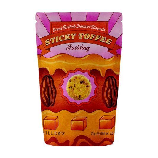 Artisan Biscuits Great British Dessert Biscuits Sticky Toffee Pudding Biscuits (75g)
