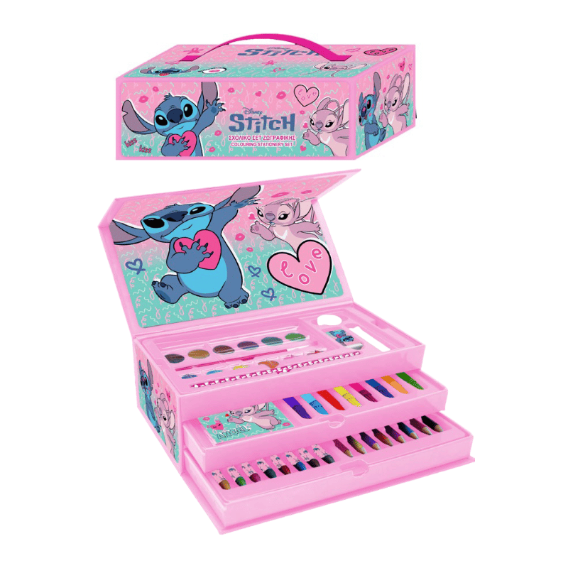 52 Piece Colouring Case