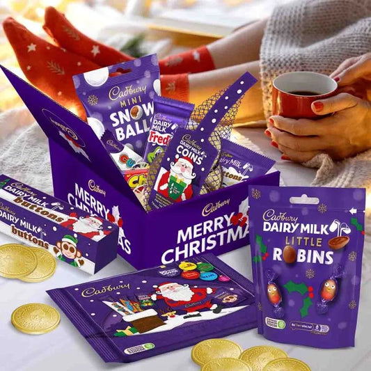 Cadbury Merry Christmas Chocolate Gift Box