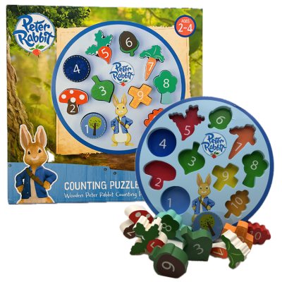 Peter Rabbit Jumbo Wooden Counting Puzzle